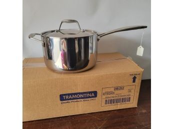 Tramontina 4 Quart Covered Sauce Pan With Lid