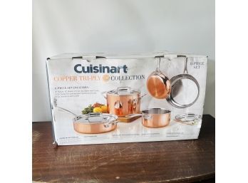 Cuisinart Copper Tri-Ply 8-piece Cookware Set