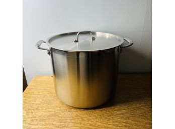 Tramontina 22-Quart Tri-Ply Stainless Steel Covered Stock Pot