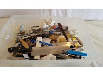 Kitchen Drawer Lot Of Mixed Items