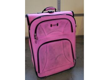 Pink Delsey Suitcase