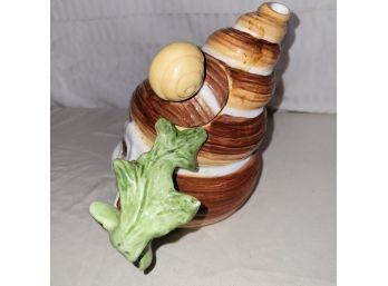 Jay Wilfred Ceramic Snail Figurine (Bin 3)