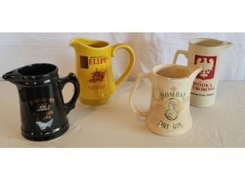 Assorted Alcohol Brand Pitchers Lot #4