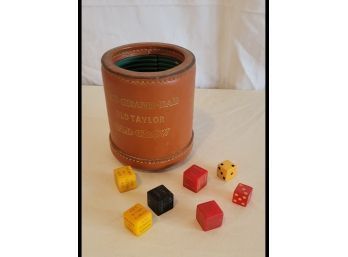 Old Crow Container With Dice (Bin 14)