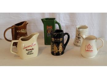 Assorted Alcohol Brand Pitchers Lot #2