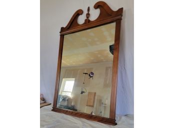 Framed Wooden Mirror