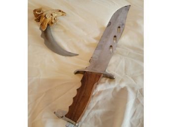 Eagle Head Blade And Long Cutting Knife