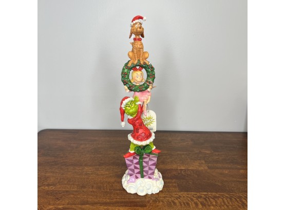 Jim Shore - The Grinch Stacked Characters Figurine