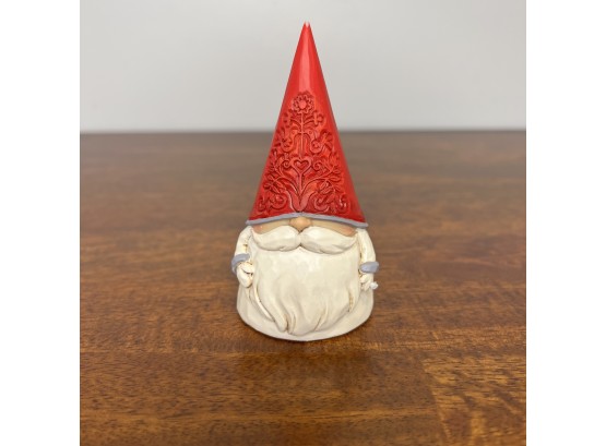 Jim Shore - Nordic Gnome Santa Figurine - Yule Tomte  (1 Of 2 - Box Condition May Vary)