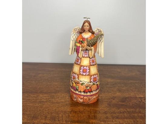Jim Shore - Joy In The Harvest Angel Figurine  (3 Of 3 - Box Condition May Vary)