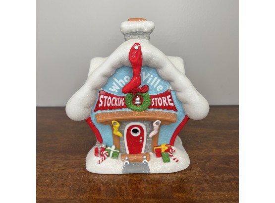 Department 56 - The Grinch Village - Who-Ville Stocking Store  (2 Of 3 - Box Condition May Vary)