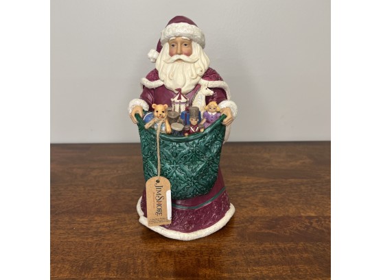 Jim Shore - Santa Figurine - Rejoice In Giving  (1 Of 2 - Box Condition May Vary)