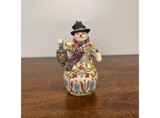 Jim Shore - Victorian Snowman Hanging Ornament  (1 Of 3 - Box Condition May Vary)
