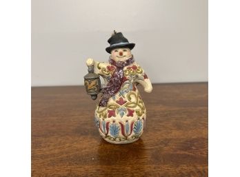 Jim Shore - Victorian Snowman Hanging Ornament  (2 Of 3 - Box Condition May Vary)