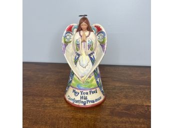 Jim Shore - Figurine - May You Feel His Comforting Presence Bereavement Angel (2 Of 2 - Box Condition May Vary