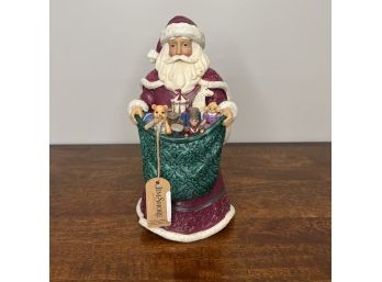 Jim Shore - Santa Figurine - Rejoice In Giving  (2 Of 2 - Box Condition May Vary)