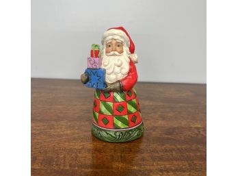 Jim Shore - Santa Figurine - Delivered With Love (3 Of 3 - Box Condition May Vary)