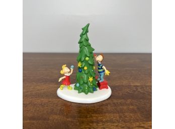 Department 56 - The Grinch Figurine - Who-ville Christmas Tree  (3 Of 3 - Box Condition May Vary)