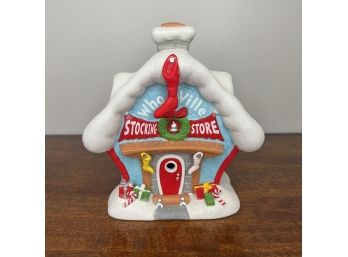 Department 56 - The Grinch Village - Who-Ville Stocking Store  (2 Of 3 - Box Condition May Vary)