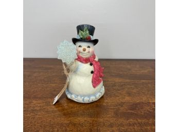 Jim Shore - Snowman Figurine - Winter's Simple Joys