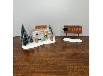 Department 56 - National Lampoon's Christmas Vacation - The Griswold Family Buys A Tree (two Pieces Only)