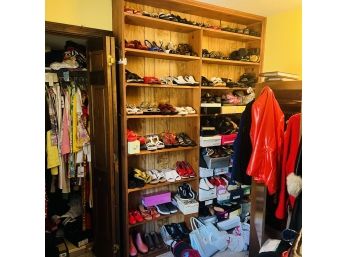 Great Wall Of Shoes (Bedroom 2)