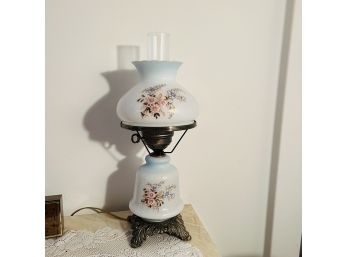Floral Glass Lamp No. 1 (Bedroom 1)