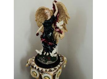 Angel Figure With Doves (Bedroom 1)