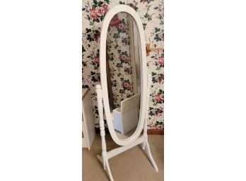 Full Length White Mirror (Master Bath)