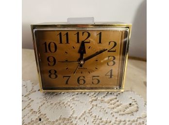 Vintage Westclox Nightstand Clock (Bedroom 1)