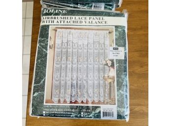 Ten Lace Panel Curtain Sheers - New Old Stock  (Kitchen)