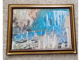 Framed Picture Of Frasassi Caves (Great Room)