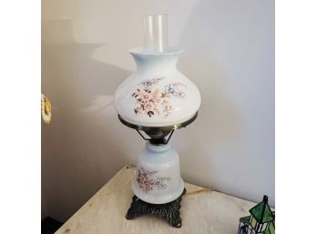 Floral Glass Lamp No. 2 (Bedroom 1)