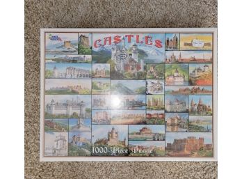 Castles Of Europe 1000 Piece Puzzle Still Sealed