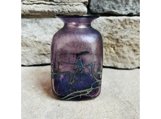 Robert Held Art Glass Vase In Purple