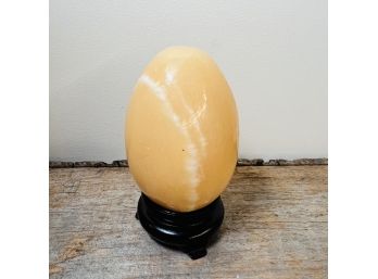 Beige Marble Egg (No. 1)