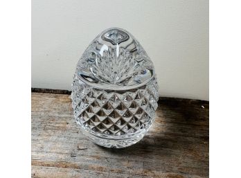 Crystal Egg Paperweight - Made In France
