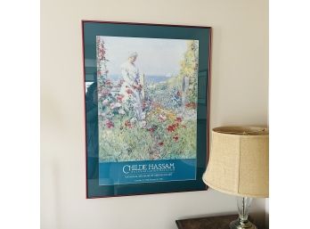 Framed Poster Print From A Gallery Exhibition For Childe Hassam