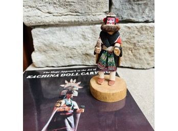 Hopi Kachina Doll Carving With Book No. 1