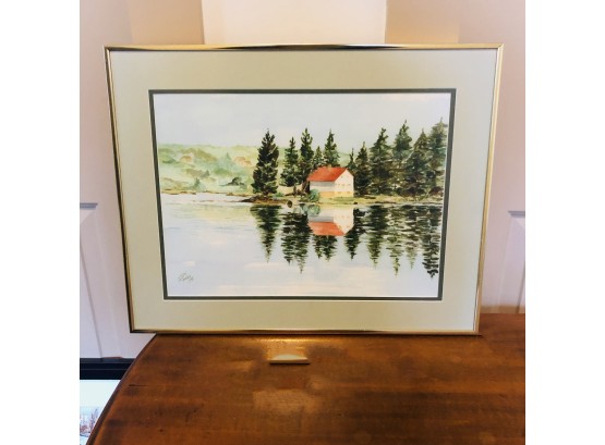 Framed Price Edward Island Reflection Print