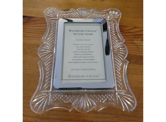 Waterford Crystal Picture Frame (den)