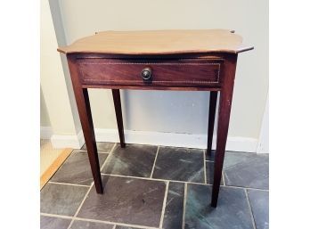 Lightweight Vintage Wooden Side Table (Den)