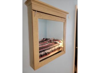 Wall Mirror With Storage (Bedroom 2)