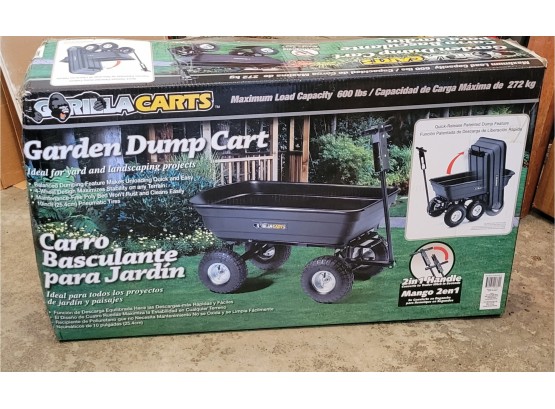 Gorilla Garden Dump Cart - New In Box