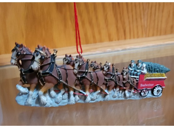 Budweiser Clydesdales Ornament