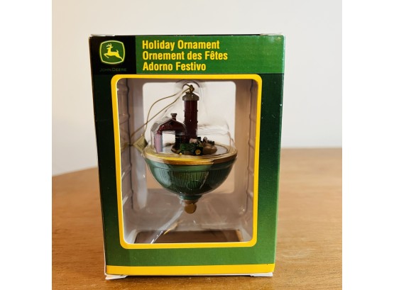 John Deere Holiday Ornament In Box