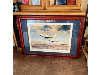 Robert Watts Hunting Party Limited Edition Print - Signed By Artist And Pilots