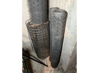 Rolled Hardware Cloth And Wire Fencing Material (Basement)