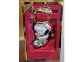 2003 Lenox Snoopy Ornament