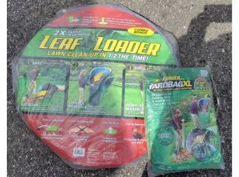 Leaf Loader And Leaf Bag